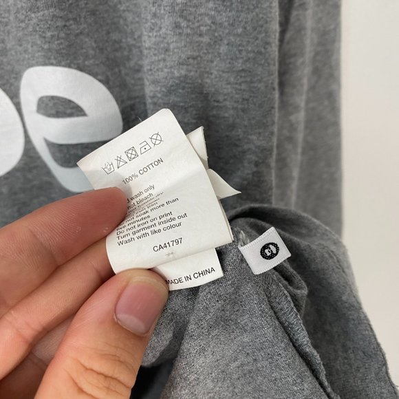 Aape head red camo logo longsleeve t shirt gray - Picture 7 of 8